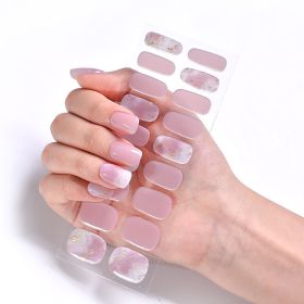 Removable Wear Nail Stickers Full Stickers (Option: JK189)