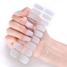 Removable Wear Nail Stickers Full Stickers (Option: JK215)