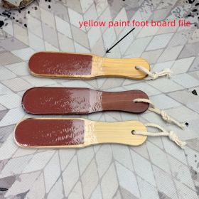 A File For Removing Dead Skin And Callus Tissue (Option: Yellow paint)