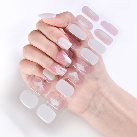 Removable Wear Nail Stickers Full Stickers (Option: JK220)