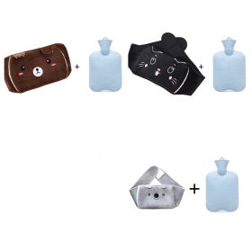 PVC Large Old-fashioned Water Injection Heat (Option: Pack18-With hot water bottle 3Sets)