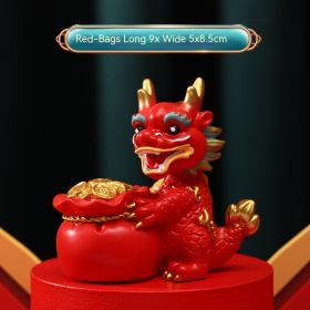 Zodiac Jubao Lucky Dragon Chinese Style Crafts Ornaments (Option: CX359 B)