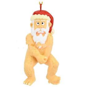 Naked Santa Claus Resin Decoration (Option: Three Dimensional Resin)