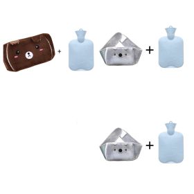 PVC Large Old-fashioned Water Injection Heat (Option: Pack30-With hot water bottle 3Sets)