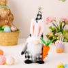 1pc; Easter Bell Rabbit Ear Hat Gnome Doll With Carrot; Easter Ornaments; Holiday Accessory; Birthday Party Supplies; Room Decor; Easter Gifts; Home D