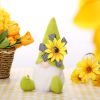 Easter Decorations; Handmade Summer Sunflower Gnomes Faceless Plush Doll