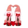 Valentines Day Gift Gnome Faceless Gnome Doll Plush Elf Doll Decor Stuffed Ornament Wedding Table Decor Kids Toy Home Room Decor