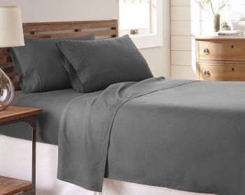 Soft Essentials Bed Sheet Set,Full (Actual Color: Gray)