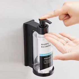 Punch-free Wall-mounted Manual Soap Dispenser (Option: Transparent A Style)