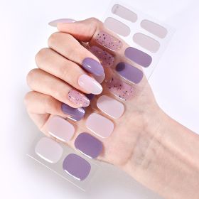 Removable Wear Nail Stickers Full Stickers (Option: JK200)