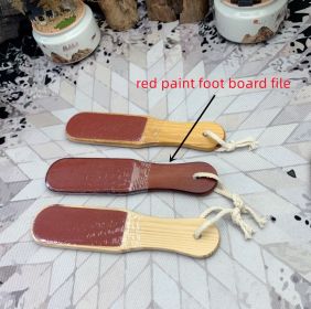 A File For Removing Dead Skin And Callus Tissue (Option: Red paint)