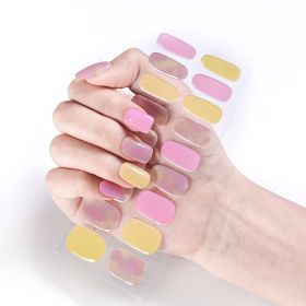 Removable Wear Nail Stickers Full Stickers (Option: JK213)