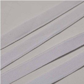 1cm Polyester Plain Weave With Black And White Textile Accessories (Color: White)