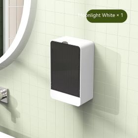 Creative Dustproof Drain Soap Box With Lid (Option: white-7,9x4,5x12,9cm)