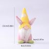 1pc; Easter Bunny Gnome Plush Doll Figure; Easter Decor; Easter Gift; Room Decor; Home Ornament