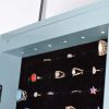 Fashion Simple Jewelry Storage Mirror Cabinet With LED Lights Can Be Hung On The Door Or Wall