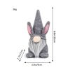 1pc; Easter Bunny Faceless Gnome Plush Doll; Easter Decor; Easter Gift; Bunny Doll Ornament; Party Atmosphere Props; Room Decor; Home Ornament