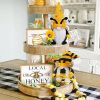 Bumble Bee Gnome Plush Mr and Mrs Honeybee Spring Gnomes Plushie Ornaments