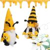 Bumble Bee Gnome Plush Mr and Mrs Honeybee Spring Gnomes Plushie Ornaments