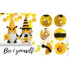 Bumble Bee Gnome Plush Mr and Mrs Honeybee Spring Gnomes Plushie Ornaments